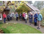 De Wageningse tuinclub op een rijtje.